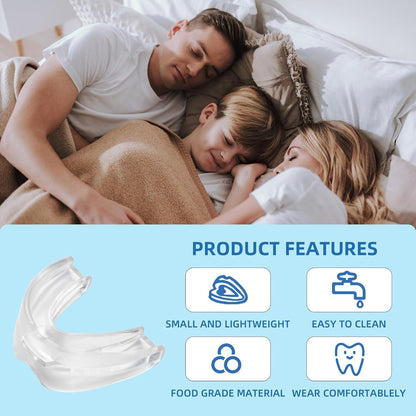Help with Sleep Anti-Snoring Mouthpiece Stop Snoringbruxism Apnea Breathing 1Pcs
