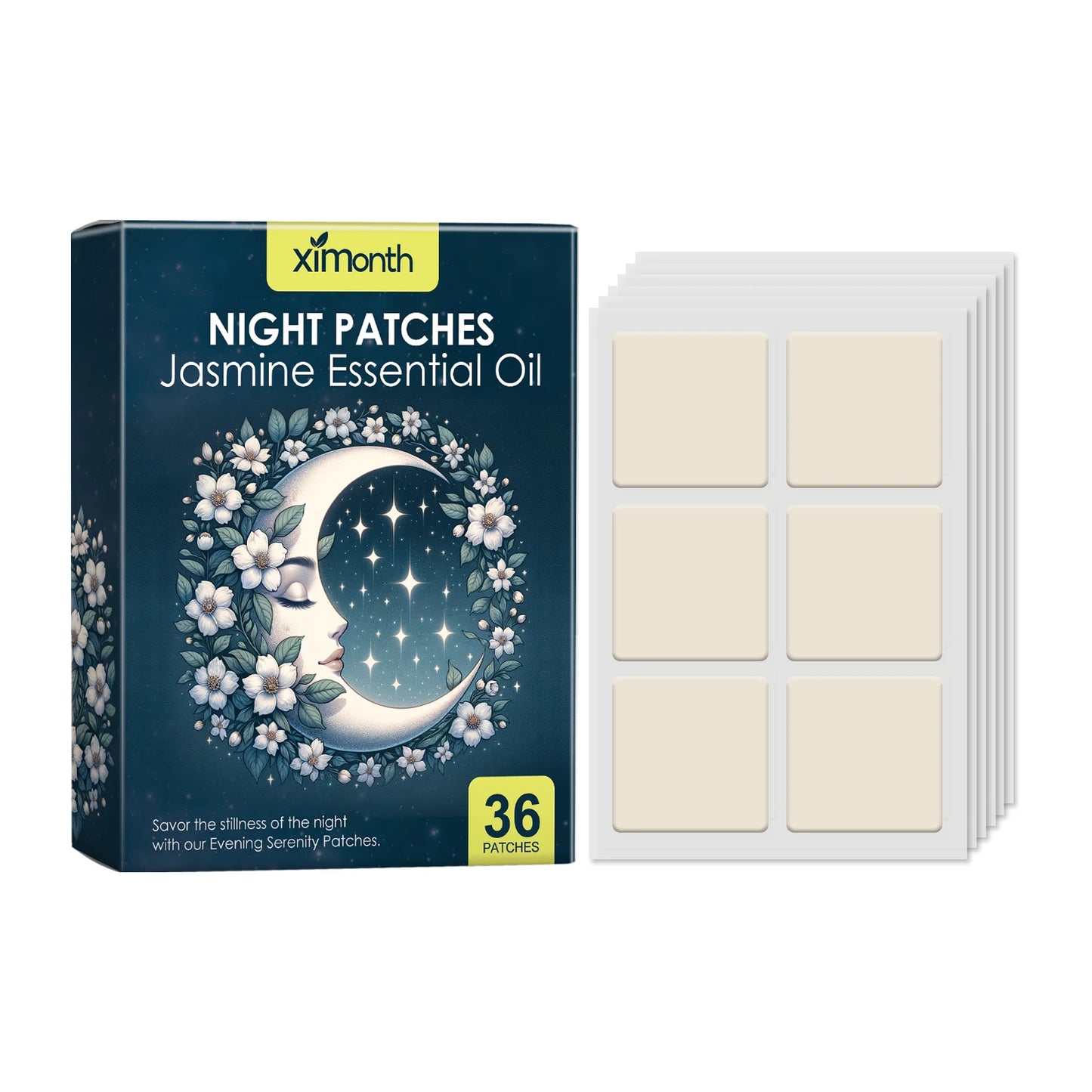 Lavender Sleep Patches Long Lasting Fragrance Treatment Insomnia Relieve Stress Anxiety Lighten Mood Promote Sleep Aid Stickers