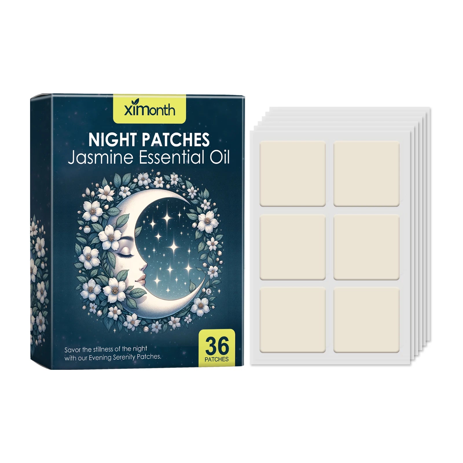 Lavender Sleep Patches Long Lasting Fragrance Treatment Insomnia Relieve Stress Anxiety Lighten Mood Promote Sleep Aid Stickers